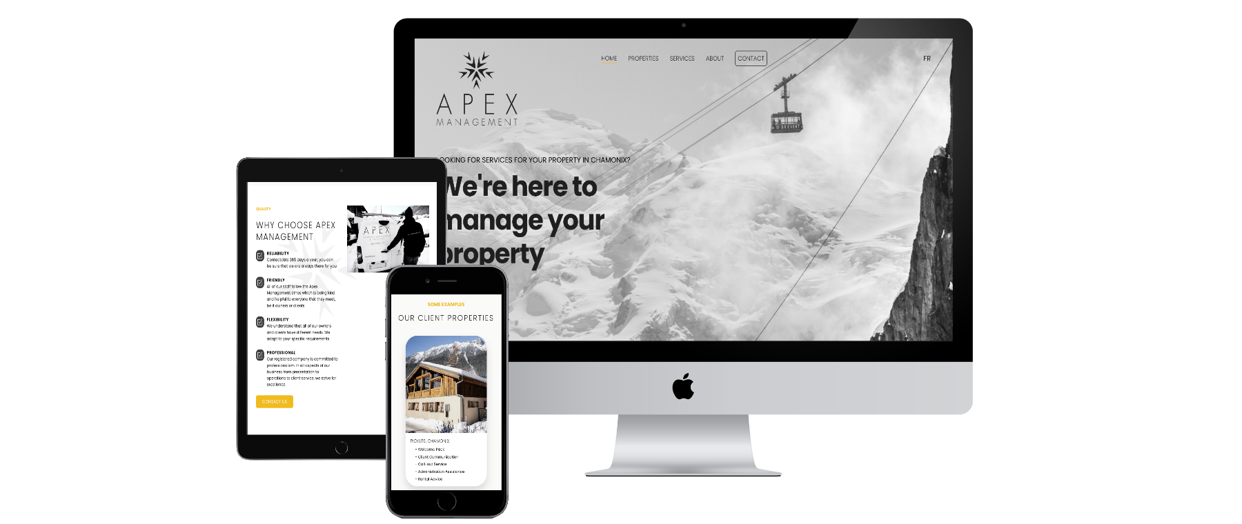 Apex Management and Concierge Website